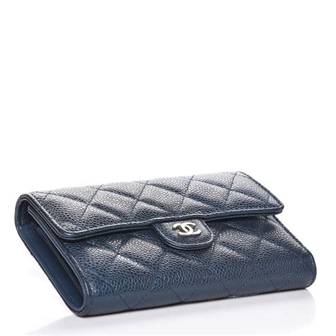 chanel blue caviar the wallet on chain|Chanel Caviar Quilted Wallet on Chain WOC Blue .